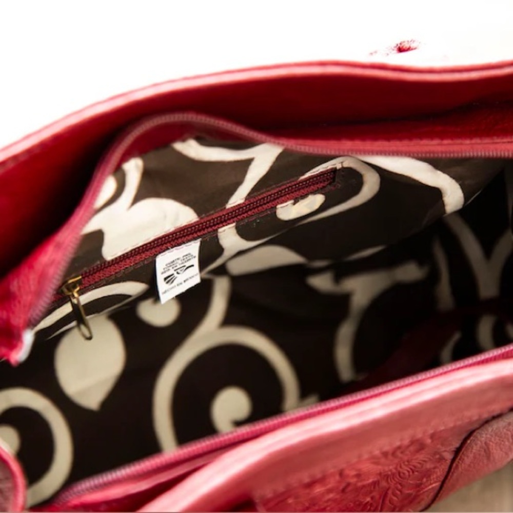 Handmade Crossover bag-Genuine leather - Picture 13 of 14